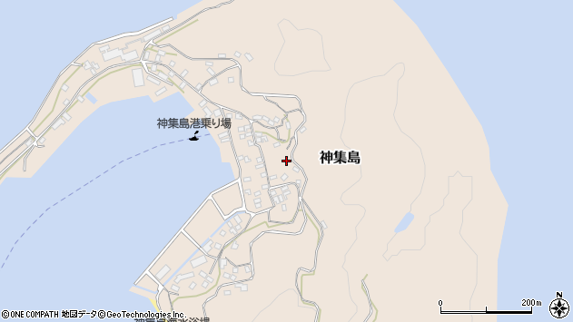 〒847-0131 佐賀県唐津市神集島の地図