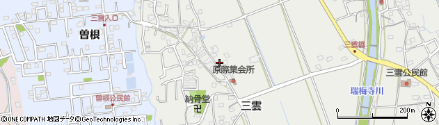 福岡県糸島市三雲1043周辺の地図