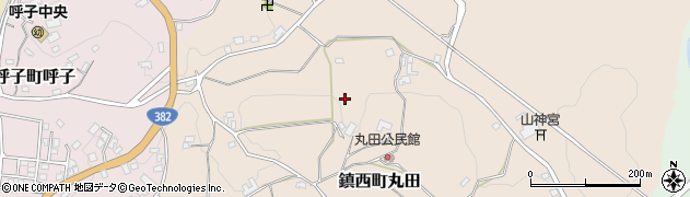 佐賀県唐津市鎮西町丸田周辺の地図