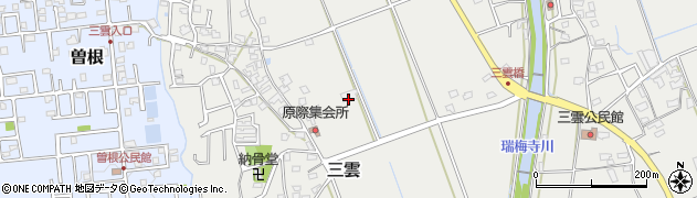 福岡県糸島市三雲839周辺の地図