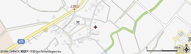 大分県中津市三光諌山1090周辺の地図