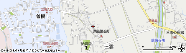 福岡県糸島市三雲1042周辺の地図