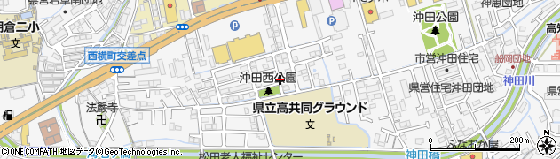 高知県高知市朝倉周辺の地図