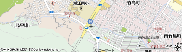 ほっかほっか亭　潮江店周辺の地図