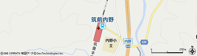 筑前内野駅周辺の地図