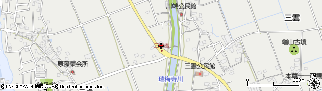 福岡県糸島市三雲681周辺の地図