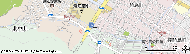 高知県高知市六泉寺町5周辺の地図