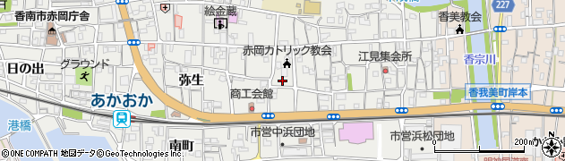 高知県香南市赤岡町732周辺の地図