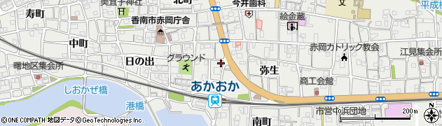 高知県香南市赤岡町403周辺の地図