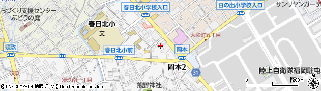 マニハ食品株式会社　九州営業所周辺の地図