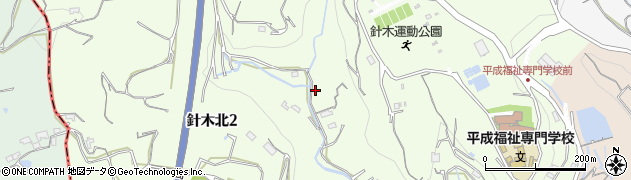 高知県高知市針木北周辺の地図