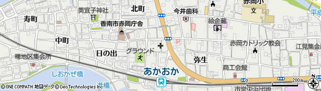 高知県香南市赤岡町430周辺の地図