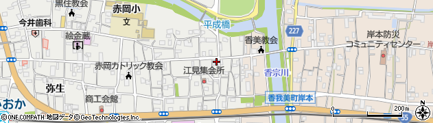 高知県香南市赤岡町1048周辺の地図