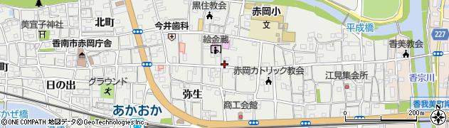 高知県香南市赤岡町762周辺の地図