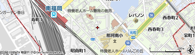 ローレルハイツ南福岡（管理組合　法人）管理事務所周辺の地図