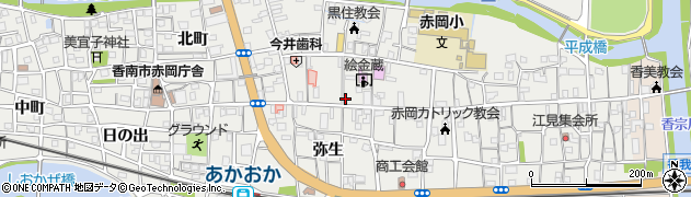 高知県香南市赤岡町548周辺の地図