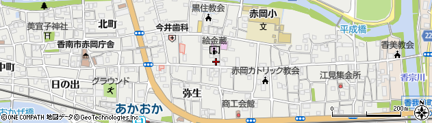ＪＡ高知県赤岡周辺の地図