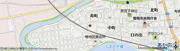 高知県香南市赤岡町14周辺の地図