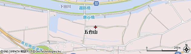 高知県高知市五台山1201周辺の地図