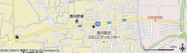 香南警察庁舎　吉川駐在所周辺の地図