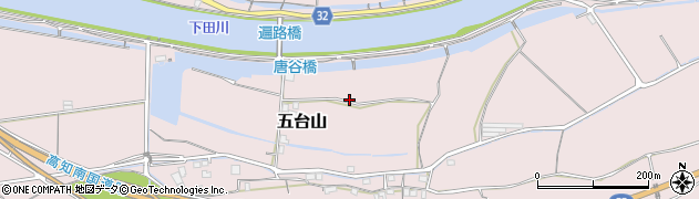 高知県高知市五台山1192周辺の地図