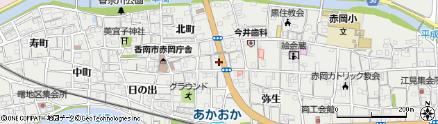 高知県香南市赤岡町453周辺の地図