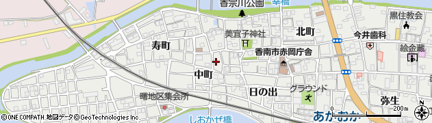 高知県香南市赤岡町226周辺の地図