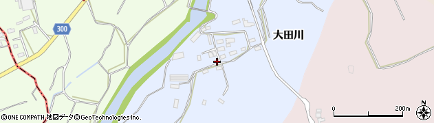 高知県高岡郡佐川町大田川321周辺の地図