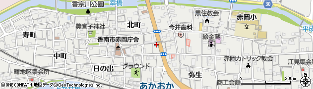 高知県香南市赤岡町449周辺の地図