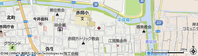 高知県香南市赤岡町873周辺の地図
