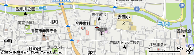 高知県香南市赤岡町554周辺の地図