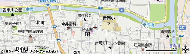 高知県香南市赤岡町804周辺の地図
