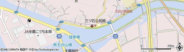 高知県高知市五台山3446周辺の地図