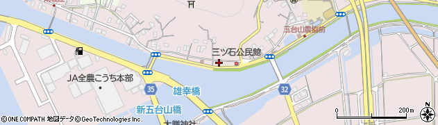 高知県高知市五台山3453周辺の地図