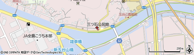 高知県高知市五台山3445周辺の地図