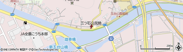 高知県高知市五台山3439周辺の地図
