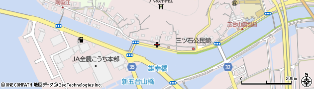高知県高知市五台山3474周辺の地図
