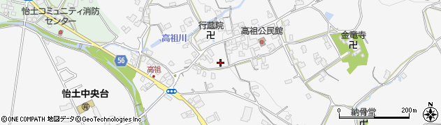 福岡県糸島市高祖1422周辺の地図