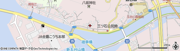 高知県高知市五台山3475周辺の地図