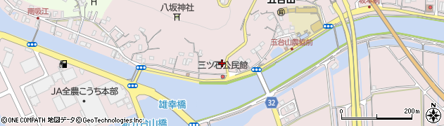 高知県高知市五台山3443周辺の地図