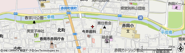 高知県香南市赤岡町494周辺の地図