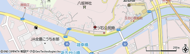 高知県高知市五台山3455周辺の地図
