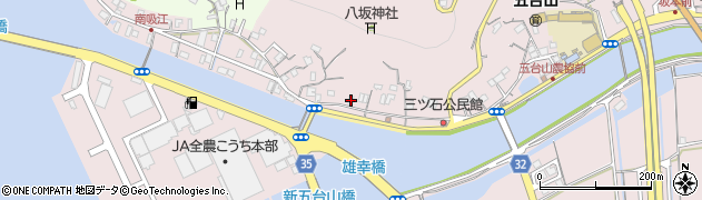 高知県高知市五台山3484周辺の地図