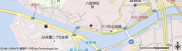 高知県高知市五台山3481周辺の地図