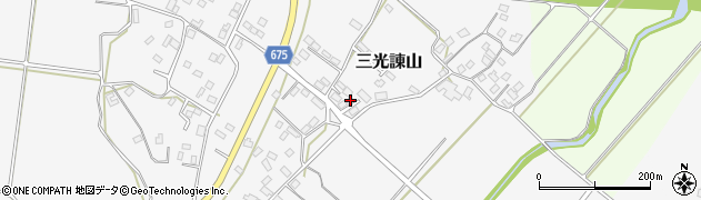 大分県中津市三光諌山899周辺の地図