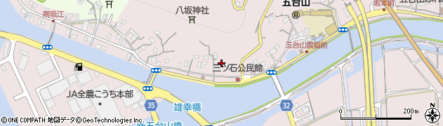 高知県高知市五台山3457周辺の地図