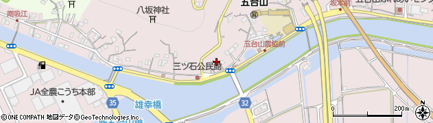 高知県高知市五台山3434周辺の地図