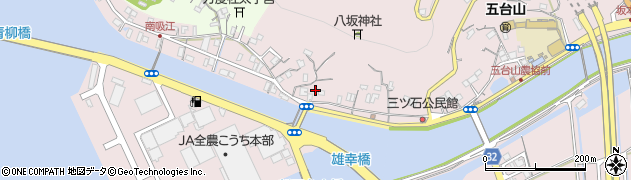 高知県高知市五台山3493周辺の地図