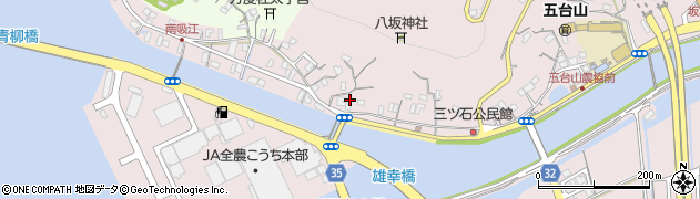 高知県高知市五台山3495-3周辺の地図