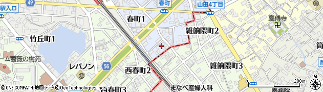 江崎商運株式会社周辺の地図